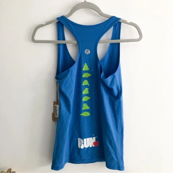 Raw Threads ‘Snow’ Racerback Run Tank - Picture 3 of 4